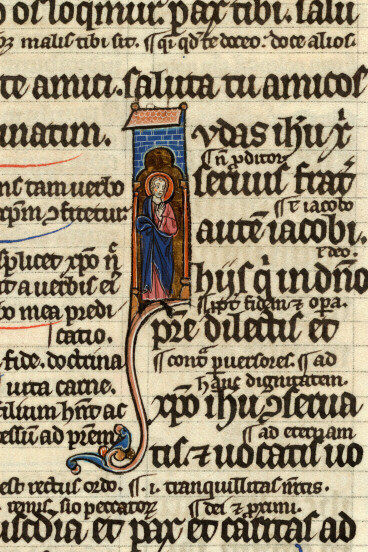 Bible glosée (partie de) - Saint Jude