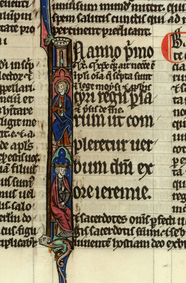 Bible glosée (partie de) - Dieu et Cyrus