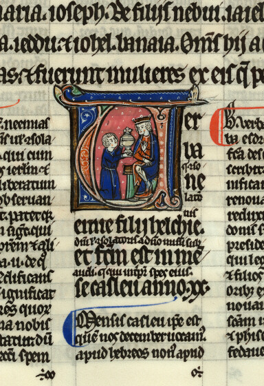 Bible glosée (partie de) - Néhémie échanson d'Artaxerxès_0