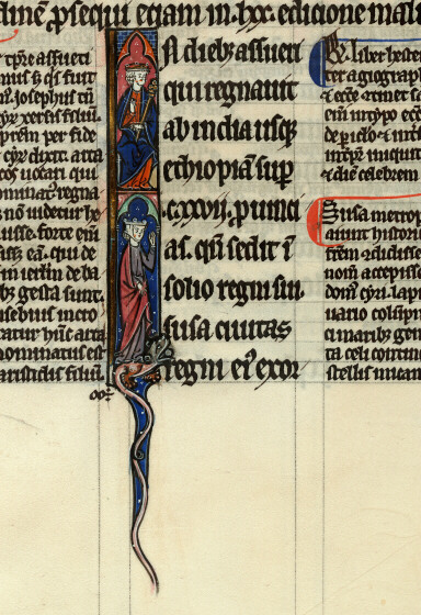 Bible glosée (partie de) - Esther et Assuérus