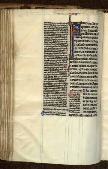 Bible glosée (partie de) - Remise d'une lettre aux frères d'Egypte_1