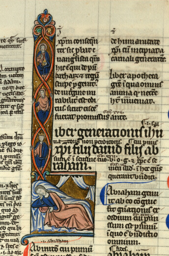 Bible glosée (partie de) - Arbre de Jessé