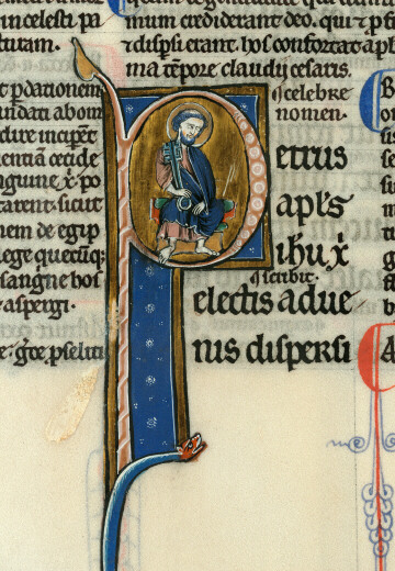 Bible glosée - Saint Pierre
