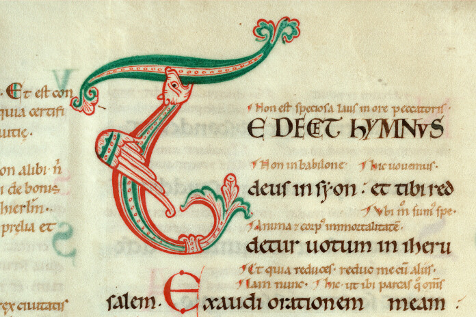 Bible glosée (partie de) - Hybride zoomorphe_0
