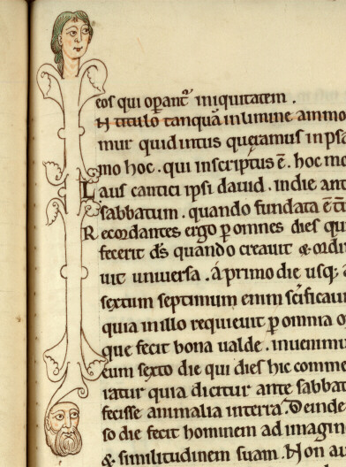 Flores Psalmorum - Têtes d'hommes
