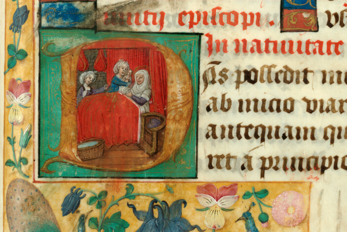 Epistolier à l'usage de l'abbaye Sainte-Rictrude de Marchiennes - Nativité de la Vierge