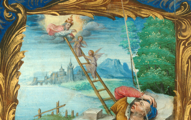 Graduel à l'usage de l'abbaye Sainte-Rictrude de Marchiennes - Songe de Jacob_2