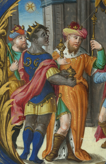 Graduel à l'usage de l'abbaye Sainte-Rictrude de Marchiennes - Visite des Mages à Hérode_1
