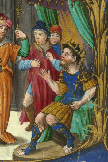 Graduel à l'usage de l'abbaye Sainte-Rictrude de Marchiennes - Visite des Mages à Hérode_2