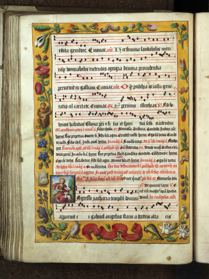 Antiphonaire à l'usage de l'abbaye Sainte-Rictrude de Marchiennes - Saint Jean-Baptiste au désert_2
