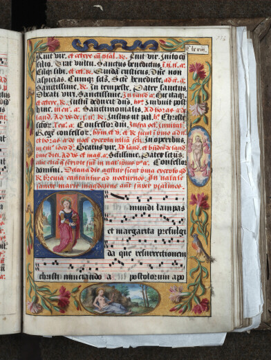 Antiphonaire à l'usage de l'abbaye Sainte-Rictrude de Marchiennes - Sainte Madeleine_1