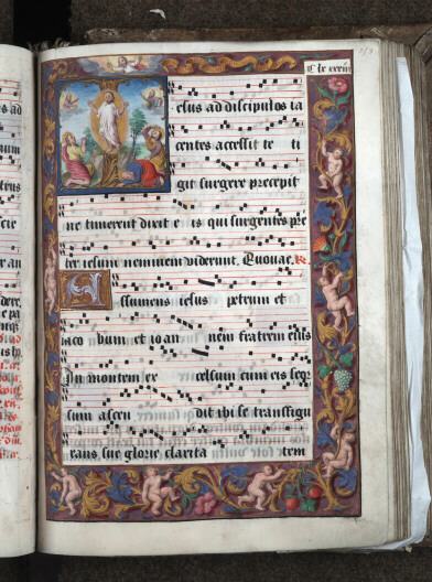 Antiphonaire à l'usage de l'abbaye Sainte-Rictrude de Marchiennes - Transfiguration_1