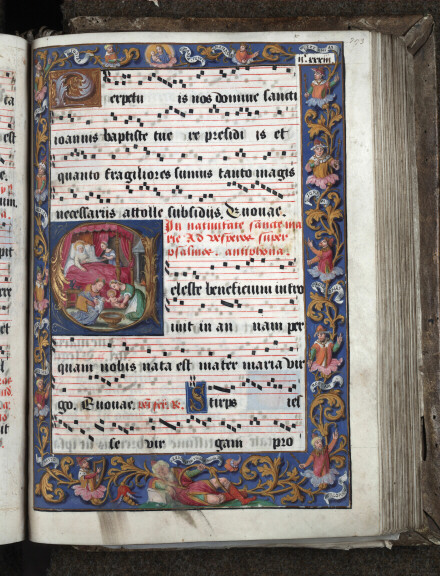 Antiphonaire à l'usage de l'abbaye Sainte-Rictrude de Marchiennes - Arbre de Jessé_1