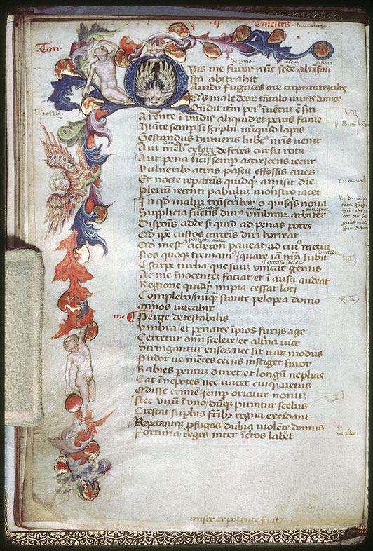 Tragoediae - Page décorée