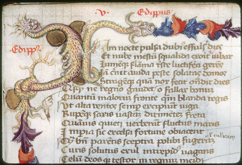 Tragoediae - Page décorée_1