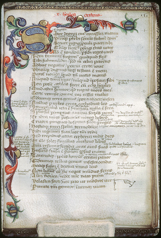 Tragoediae - Page décorée