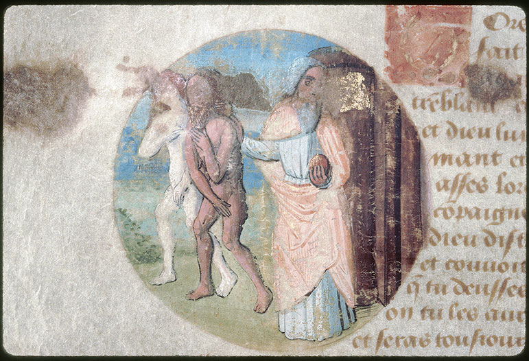 Chronique universelle - Adam et Eve chassés du Paradis