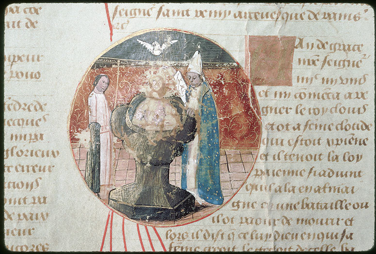 Chronique universelle - Baptême de Clovis