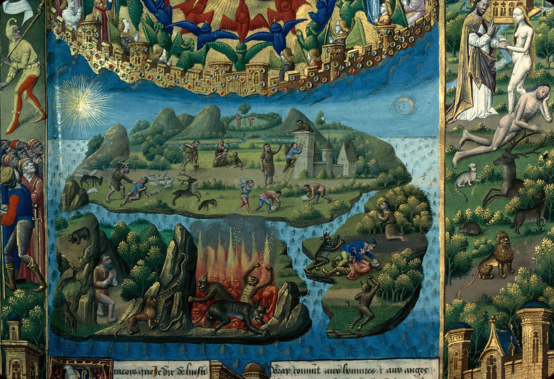 Cité de Dieu - Construction de la ville d'Hénok/Exil de Caïn/Lamek tuant Caïn/Meurtre de Caïn_1