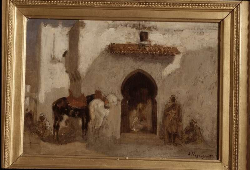 ETUDE ALGERIENNE ; DIT AUSSI SCENE ARABE_0