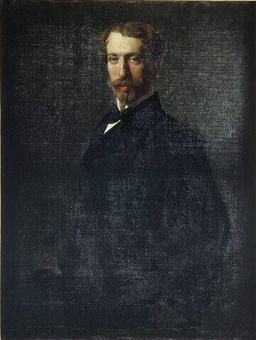 Portrait du peintre Albrespy, Armand Cambon