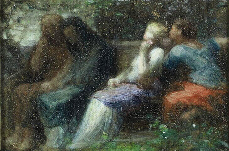 Méditation, Armand Cambon