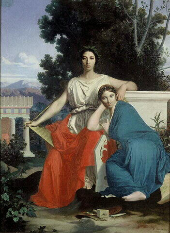 Poésie de gloire et poésie d'amour ; Les deux muses (autre titre)_0