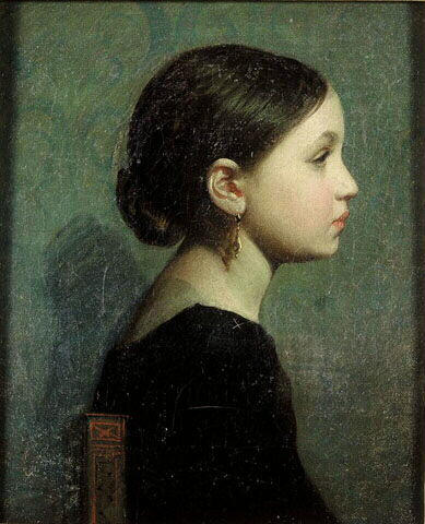 Portrait de jeune fille ; Après le bal (autre titre), Armand Cambon