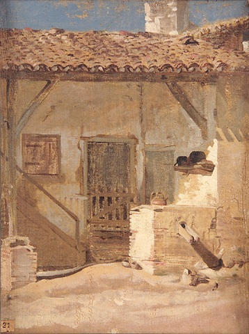 Entrée d'une maison, Armand Cambon