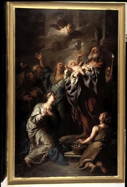 LA PRESENTATION AU TEMPLE ; DIT AUTREFOIS NUNC DIMITIS_0
