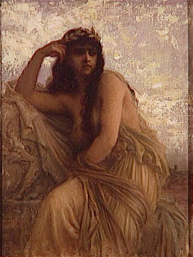 ROMA SDEGNATA, Ernest Hébert, 1886 entre,1896 et