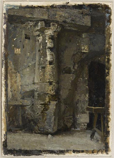 PILES DU THEATRE DE MARCELLUS, Ernest Hébert, 1908 avant