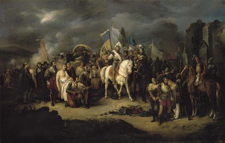 Henri IV après la bataille de Coutras_0