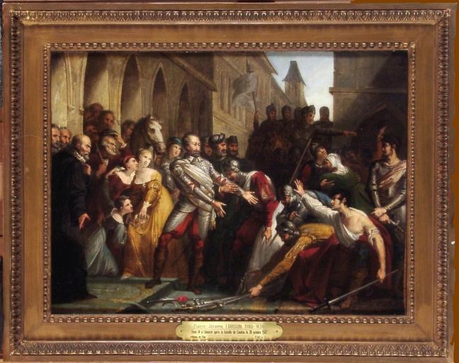 Henri IV à Libourne après la bataille de Coutras_0