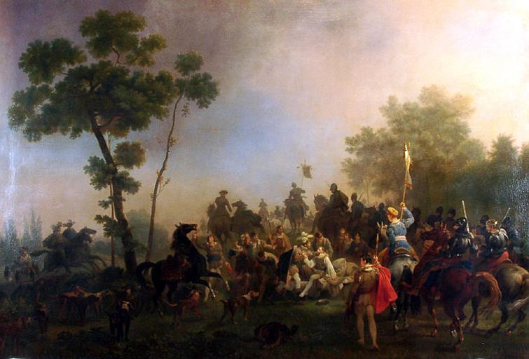 Henri IV rencontrant Sully blessé, mars 1590_0
