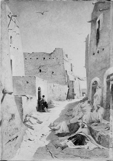 RUE BAB EL GHARBI A LAGHOUAT ; UNE RUE A EL AGHOUAT (TITRE ANCIEN)_0