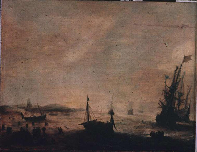 BORD DE MER AVEC BATEAUX