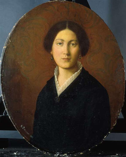 PORTRAIT DE MADAME PIEDNOIR, Hippolyte Beauvais, 1852