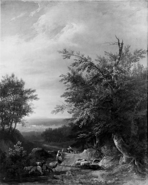 L'ABREUVOIR, Théodore Richard, 1829