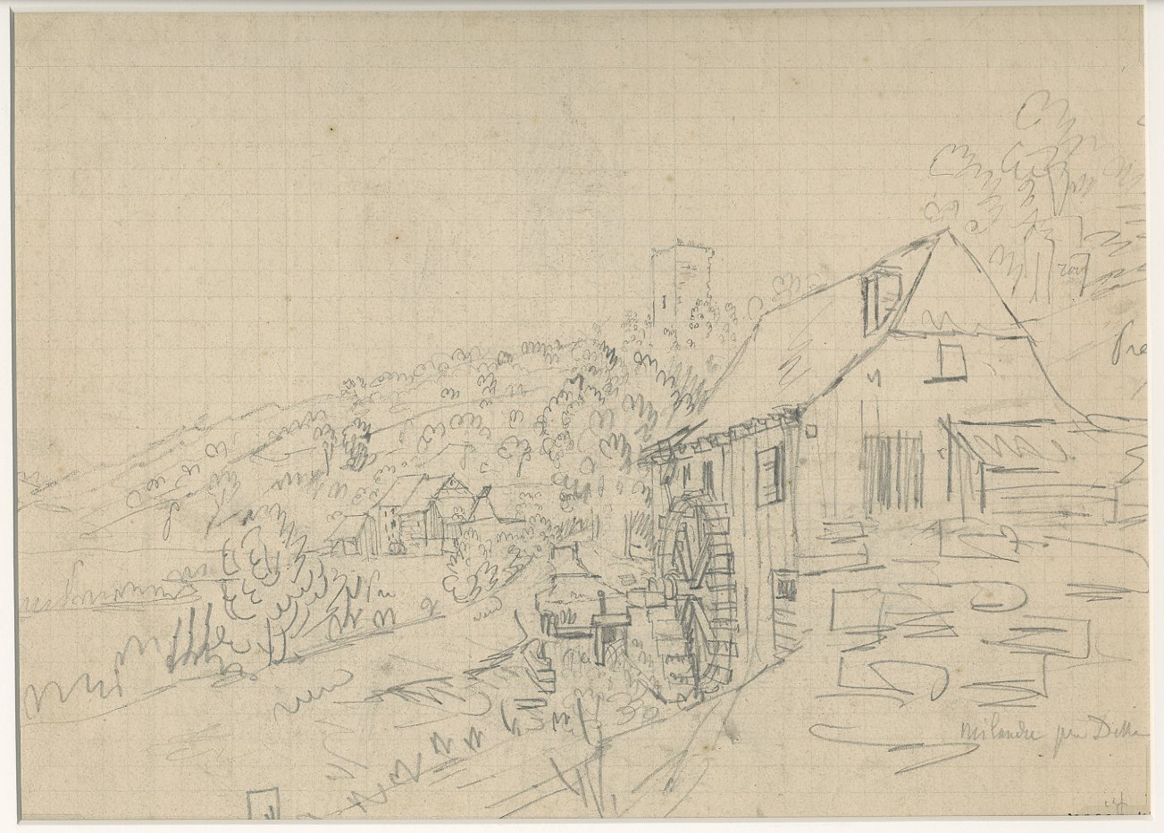 VUES D'ALSACE : LANDSKRON ; MILANDRE_0