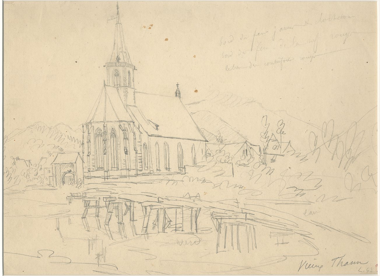 VUE D'ALSACE : VIEUX THANN_0