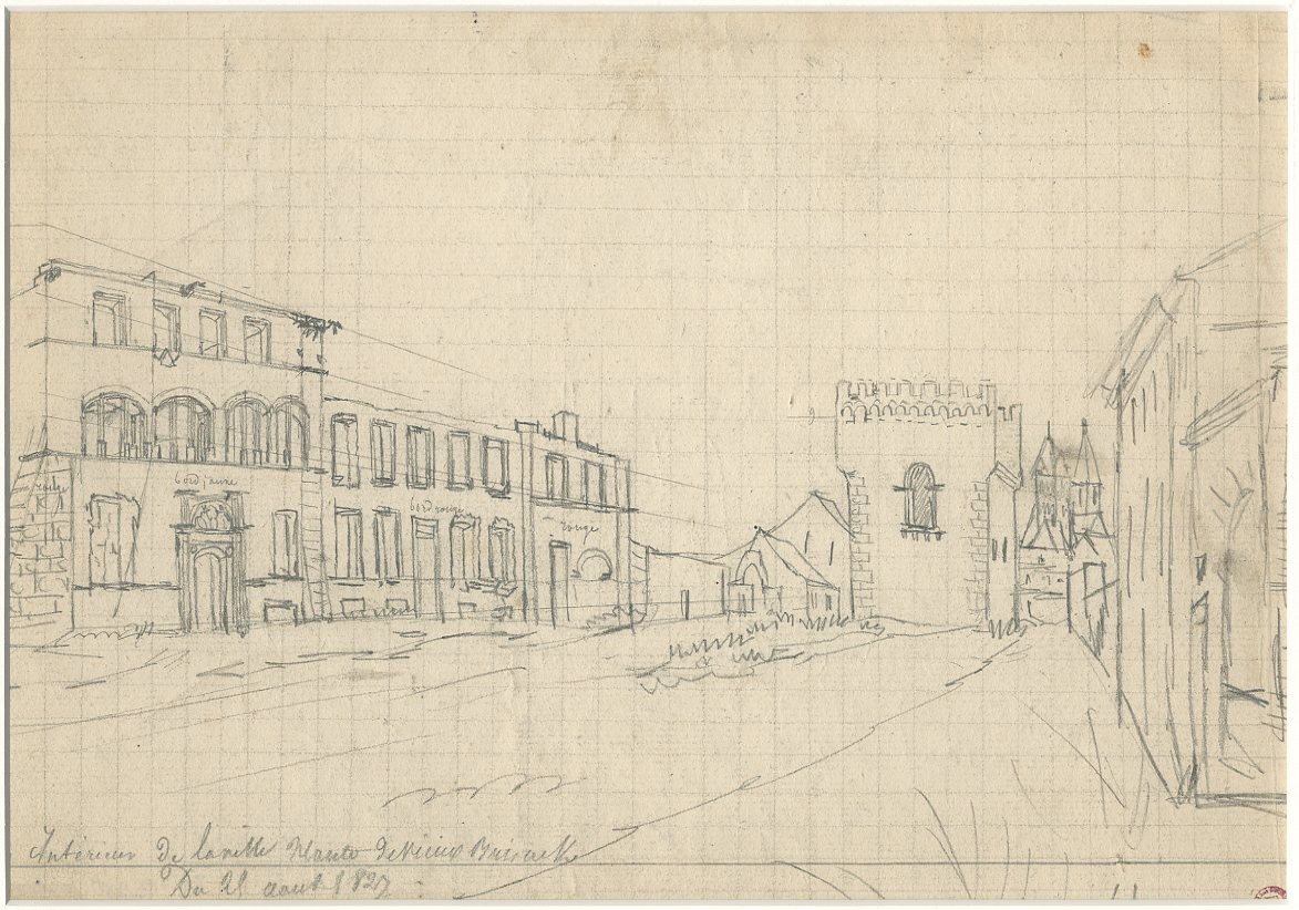 VUES D'ALLEMAGNE : DANS LA VILLE HAUTE DE VIEUX BRISACH ; SCHLOSLIMBOURG_0