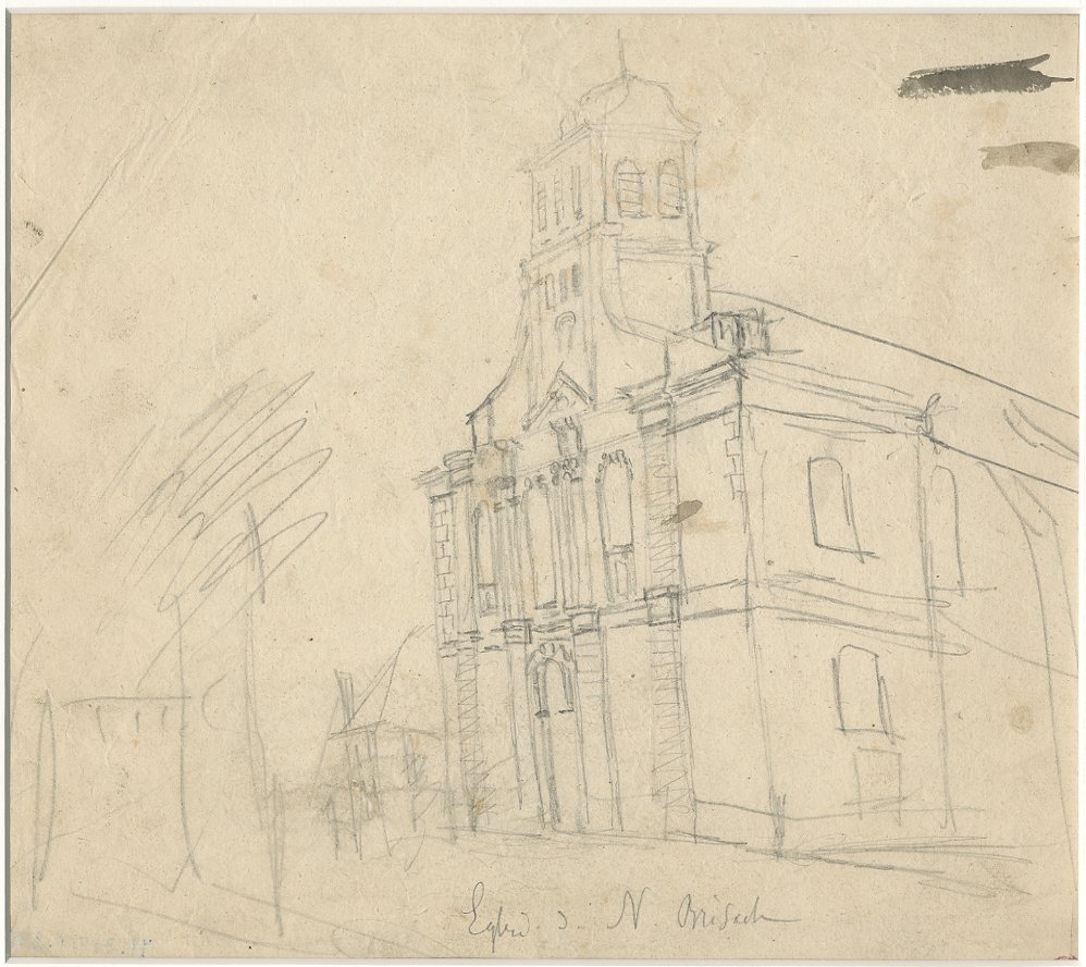 VUE D'ALSACE : EGLISE DE NEUF BRISACH_0