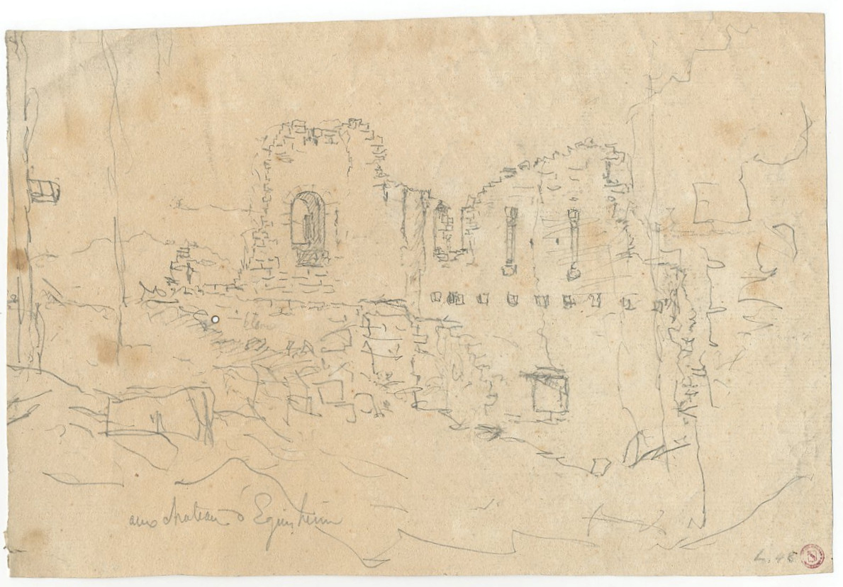 VUE D'ALSACE : CHATEAU D'EGUISHEIM_0