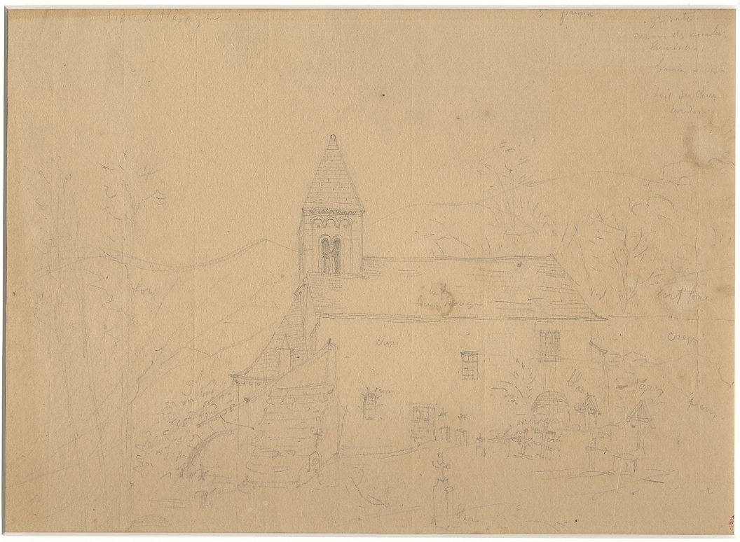 Vue de l'église Notre-Dame-de-Mésage_0