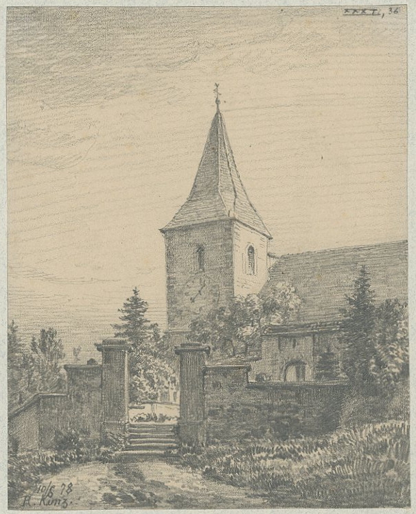 VUE D'ALSACE : EGLISE DE HUNAWIHR_0