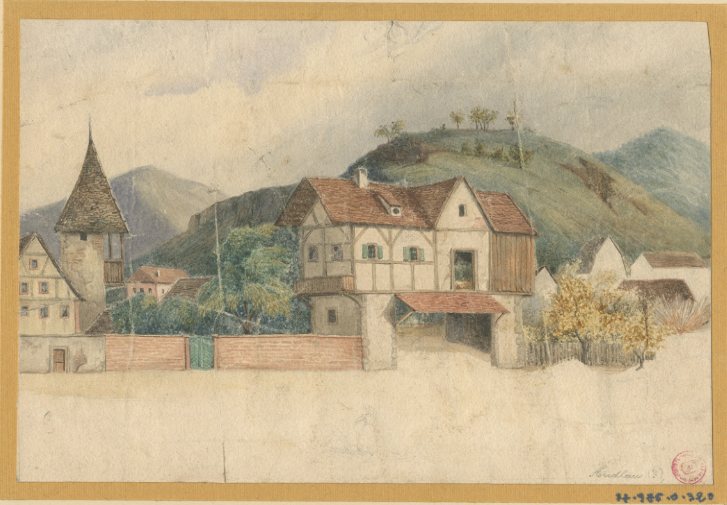 VUE D'ALSACE : ANDLAU_0
