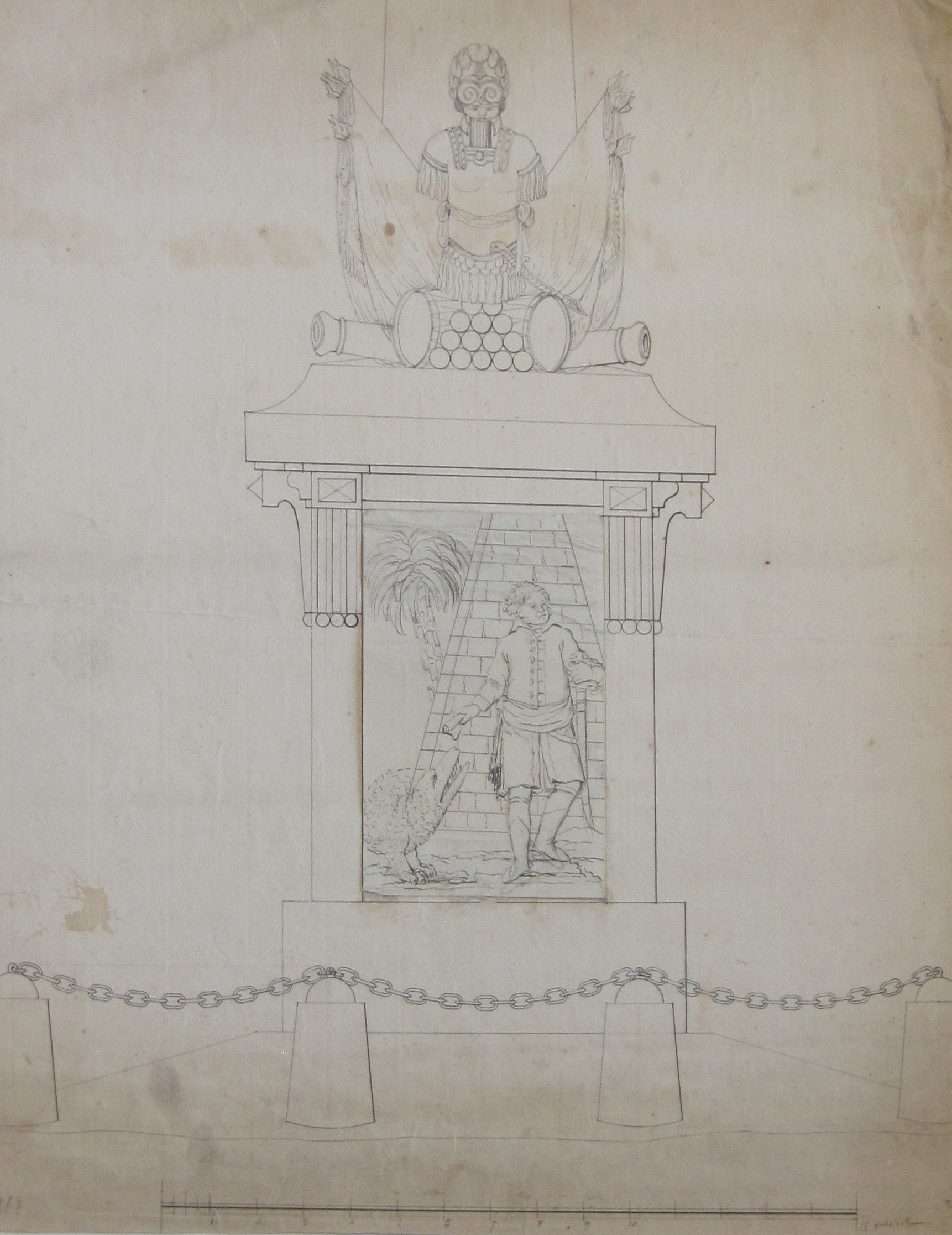 PROJET POUR LE MONUMENT AU GENERAL KLEBER A STRASBOURG_0