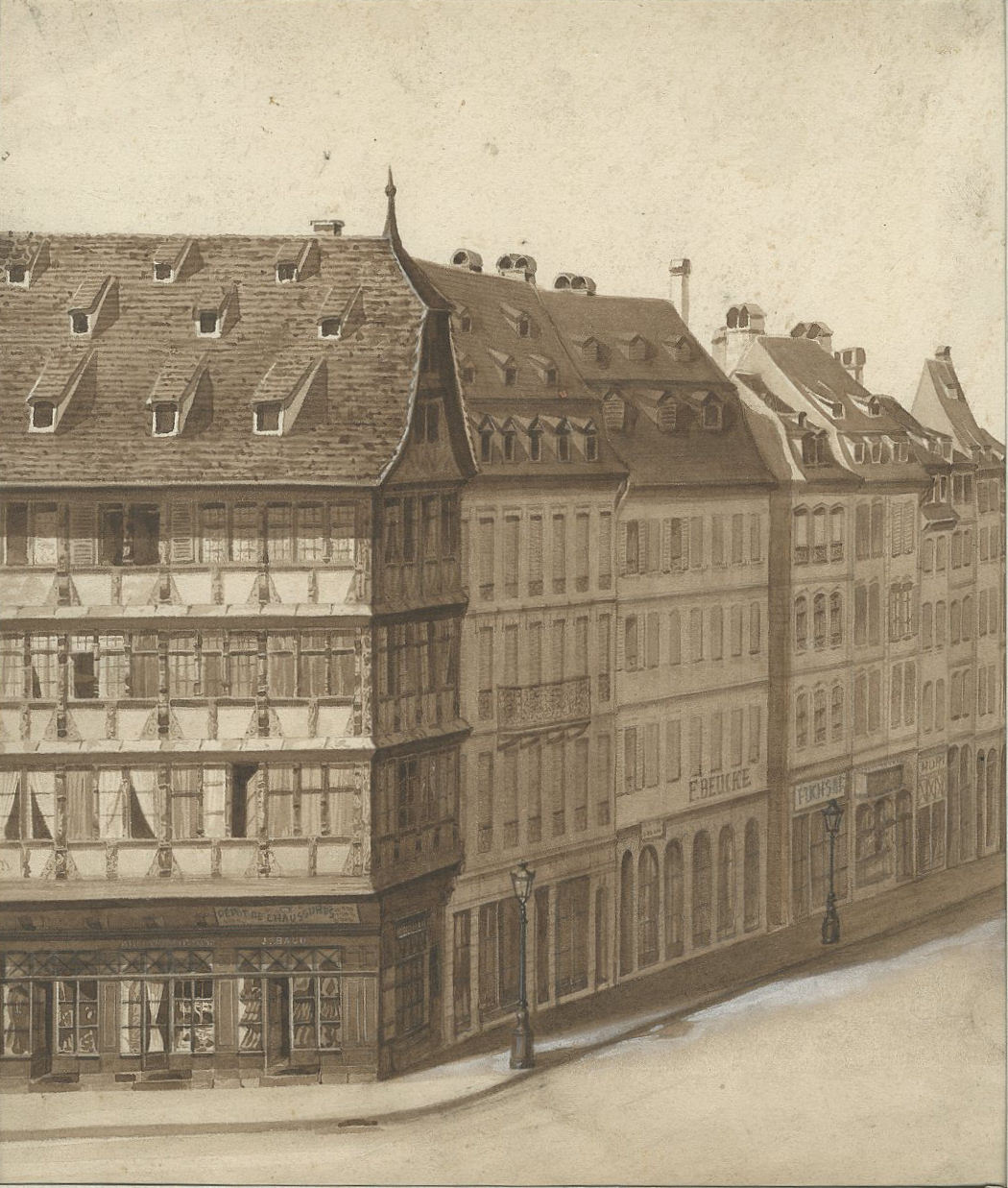 VUE DE STRASBOURG : MAISON KAMMERZELL_0