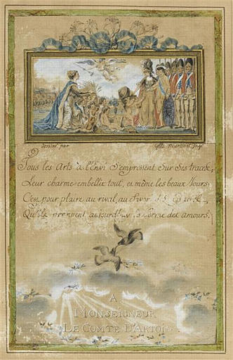 ALLEGORIE A LA GLOIRE DU COMTE D'ARTOIS_0